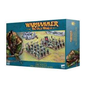 Orc & Goblin tribes: Orc Boyz & Orc Arrer Boyz Mob (Warhammer: The Old World)