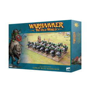 Orc & Goblin tribes: Goblin Wolf Rider Mob (Warhammer: The Old World)