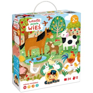 CzuCzu: Wesołe puzzle - Wieś 2+