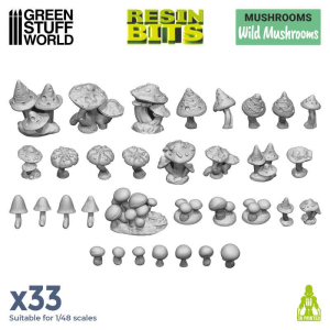 Green Stuff World: Grzyby (33 elementów)