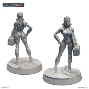 Starfinder Miniatures: Human Ace Pilot