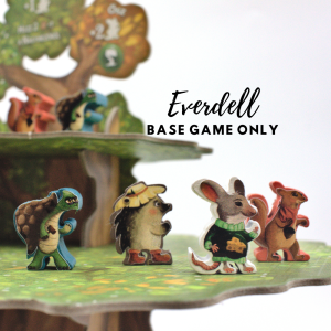 Meeple Stickers: zestaw naklejek do Everdell