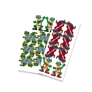 Meeple Stickers: zestaw naklejek do Everdell: Święto Lata