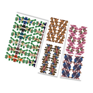 Meeple Stickers: zestaw naklejek do Everdell: Perłowy potok