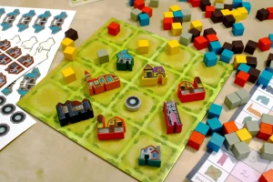 Meeple Stickers: zestaw naklejek do Miasteczka