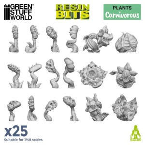 Green Stuff World: Mięsożerne rośliny (25 elementów)
