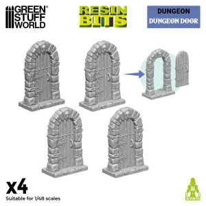 Green Stuff World: Drzwi (dungeon doors)(4 elementy)