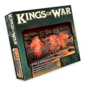 Kings of War: Fire Elemental Regiment