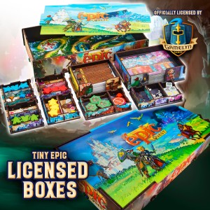 e-Raptor: Storage Box - Tiny Epic Quest UV Print