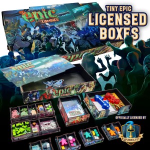 e-Raptor: Storage Box - Tiny Epic ZombiesUV Print