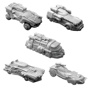 Car Wars (Sixth Edition): Miniatures Set 1