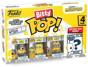 Funko Bitty POP Minions: 4-Pack Eye Matie