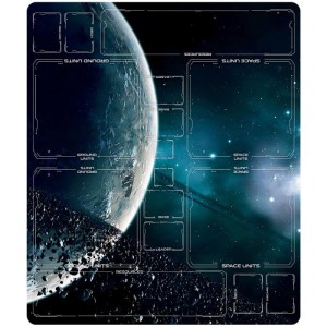 Star Wars Unlimited game mat for 2 players 28" x 24" / 72 x 61cm - white