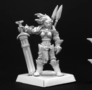 Reaper Miniatures: Amiri - Iconic Female Human Barbarian (metal)