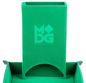Fanroll:  fold up dice tower - green