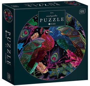 Puzzle 500 Round Secret Garden 1