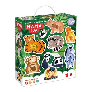 CzuCzu: Pierwsze puzzle - Mama i ja 18m+