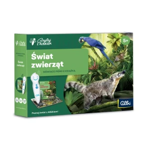 Albik: Świat zwierząt - zestaw z piórem