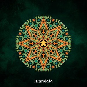 Dice tray: Mandala