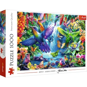 Puzzle 1000 Kolibry w tropikach