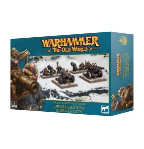 Dwarfen Mountain Holds: Cannon & Organ Gun (Warhammer: The Old World)
