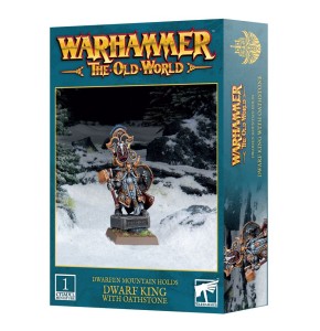 Dwarfen Mountain Holds: Dwarf King With Oathstone (Warhammer: The Old World)