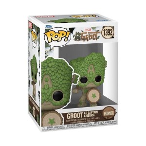 Funko POP: We Are Groot - Captain America