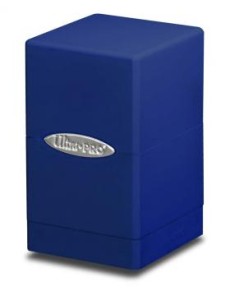 Pudełko na karty Ultra-Pro Satin Tower Deck Box blue (niebieskie)