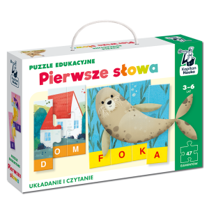 Kapitan Nauka: Puzzle edukacyjne. Pierwsze słowa
