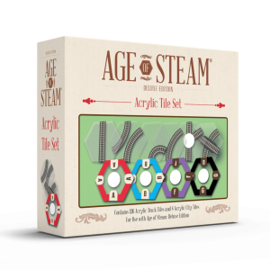 Age of Steam Deluxe: Acrylic Tile Set