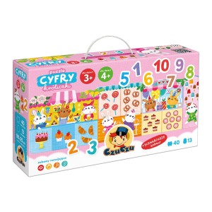 CzuCzu: Puzzle Cyfry - Króliczki 3+