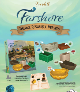 Everdell: Dalekobrzeg - Pojemniki na zasoby Deluxe