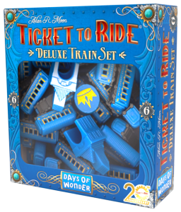 Ticket to Ride: 20th Anniversary - Exclusive Train Set - Blue