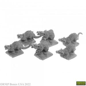 Reaper Miniatures: Giant Tomb Rats