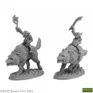 Reaper Miniatures: Goblin Wolfriders