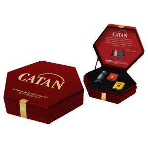 Catan: kamienny rabuś i metalowe kości - Hematyt