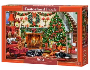 Puzzle 500 Cozy fireplace