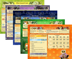 Root: Cardstock Faction Boards