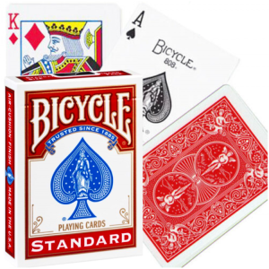 Karty do gry Bicycle: Standard - czerwone