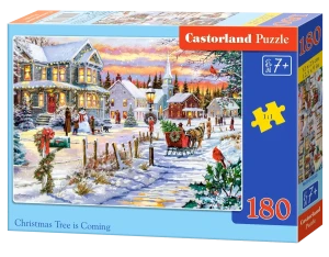 Puzzle 180 Choinka nadchodzi