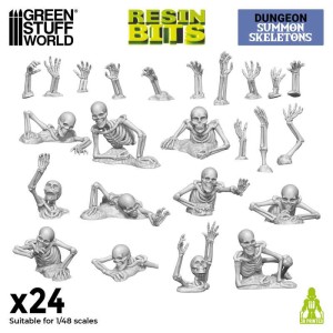 Green Stuff World: Przyzywane szkielety (24 elementy)