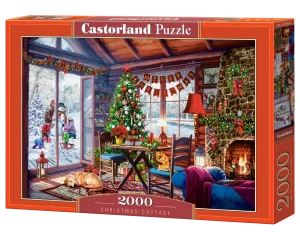 Puzzle 2000 Świąteczna Chata