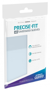 Koszulki na karty Ultimate Guard: Precise-Fit Oversized 89x127 mm (40 sztuk)