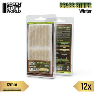 Green Stuff World: Paski trawy 12 mm - zima