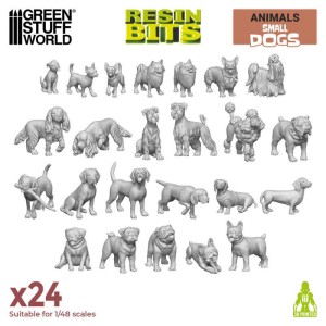 Green Stuff World: Małe psy (24 elementy)