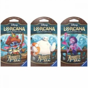 Disney Lorcana TCG: Azurite Sea - Sleeved Booster