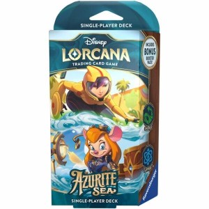 Disney Lorcana TCG: Azurite Sea - Emerald & Sapphire Starter Deck