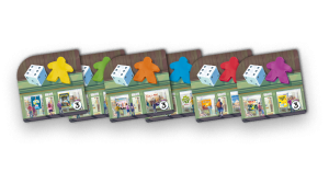 Park Marzeń - dodatkowe kafelki Kawiarnia Planszówkowa (Board game Cafe tiles)