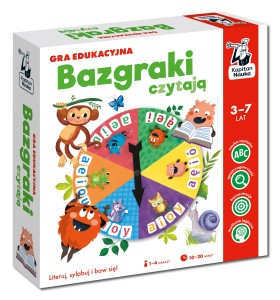 Kapitan Nauka: Bazgraki czytają - Gra edukacyjna