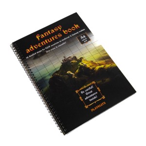 RPG Book: Fantasy Adventures - A4 siatka kwadratowa